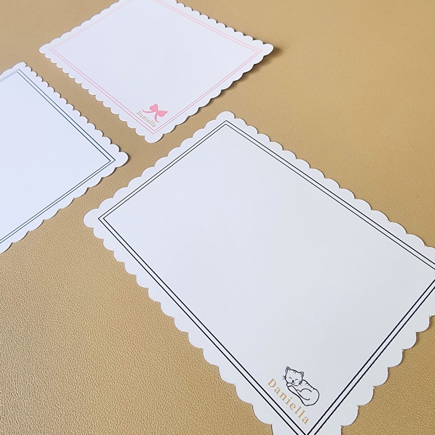 Little Charms & Scallops – Stationery Set