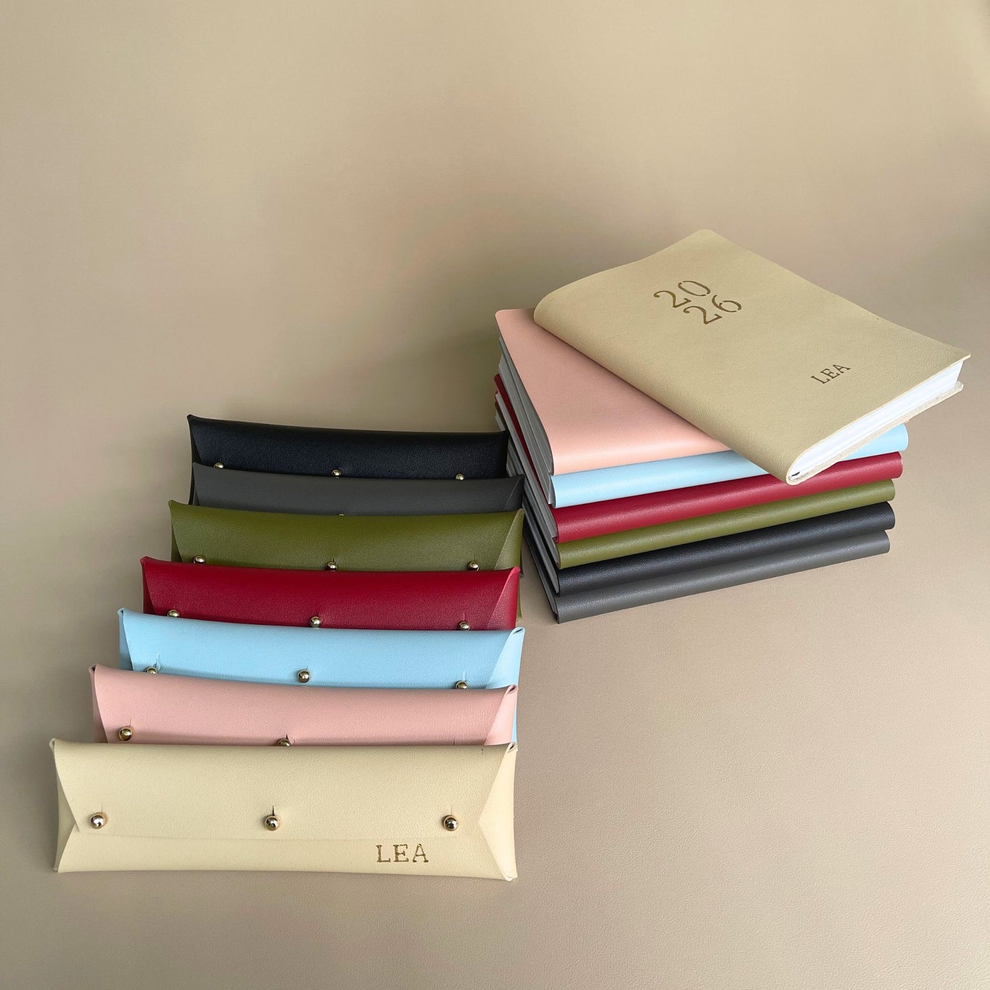 Journal and Pencil Case Set