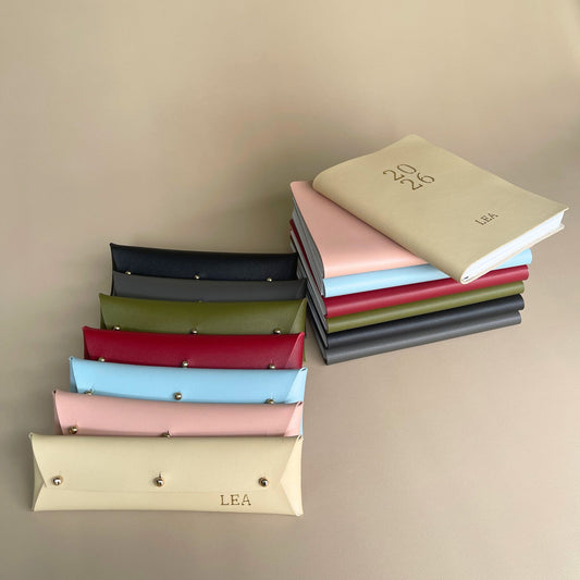 Journal and Pencil Case Set