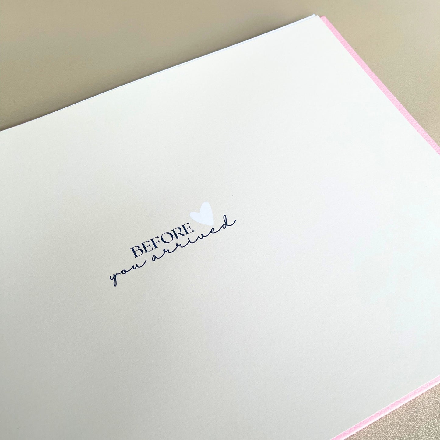 "The Story of You" Baby Album