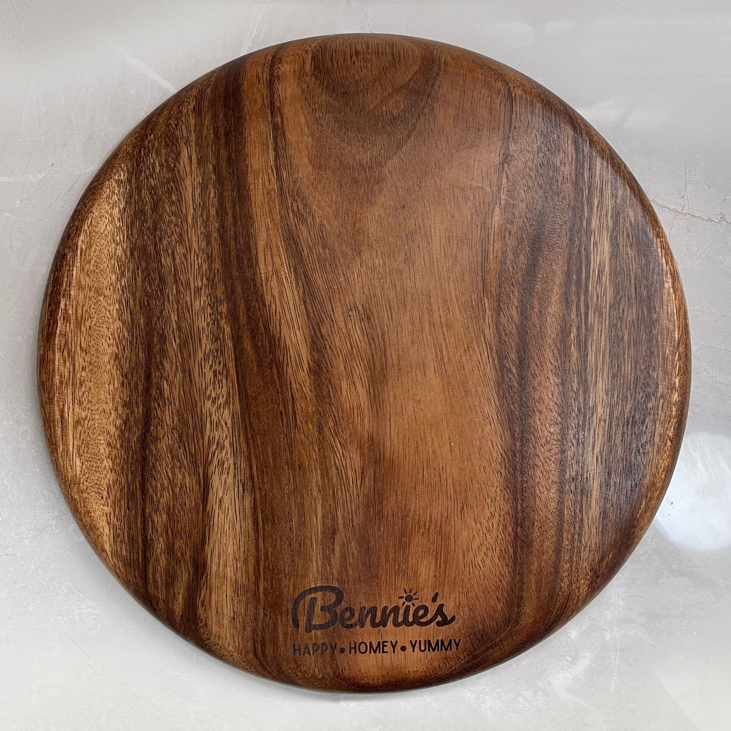 Engraved Charcuterie Board - Round