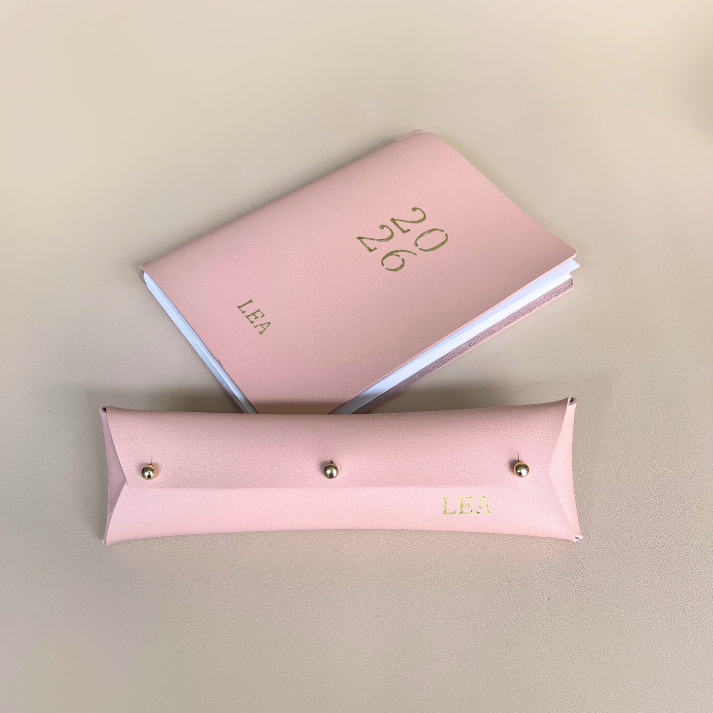 Journal and Pencil Case Set