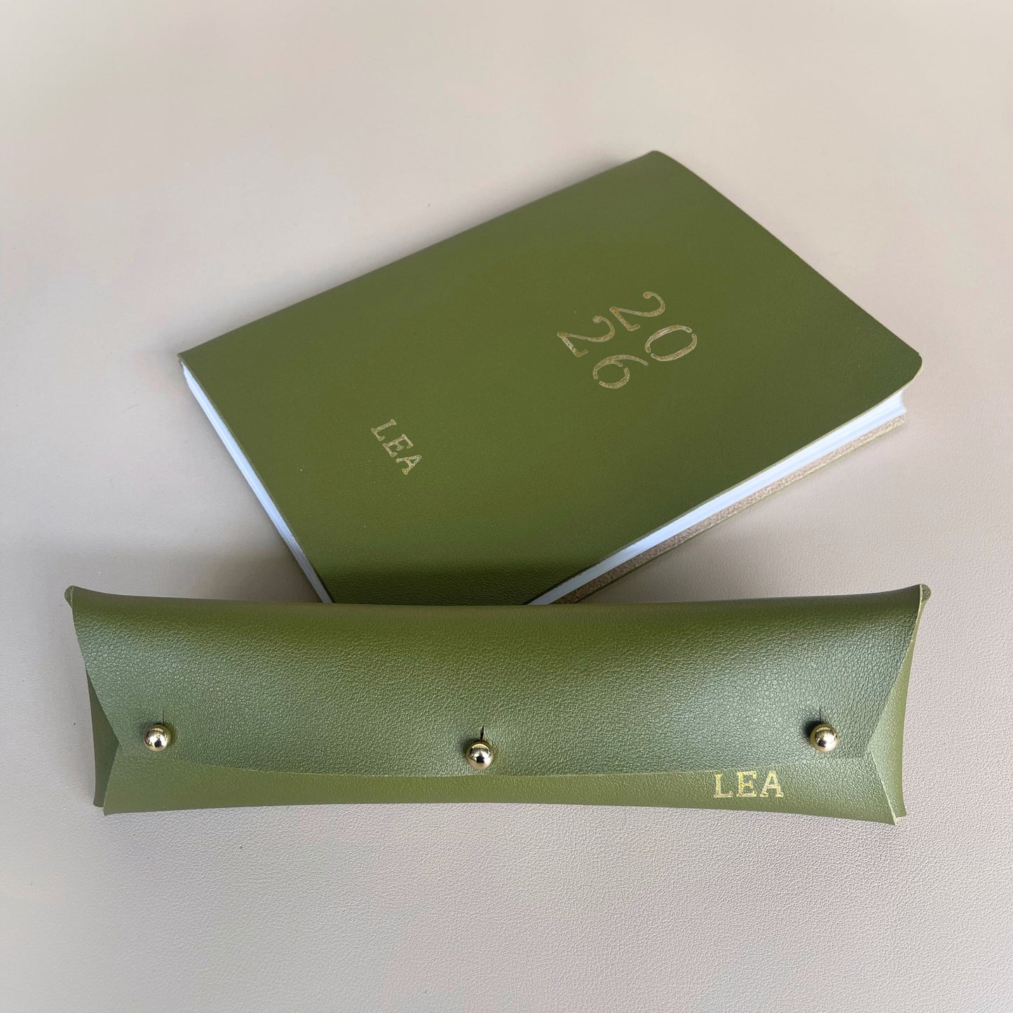 Journal and Pencil Case Set