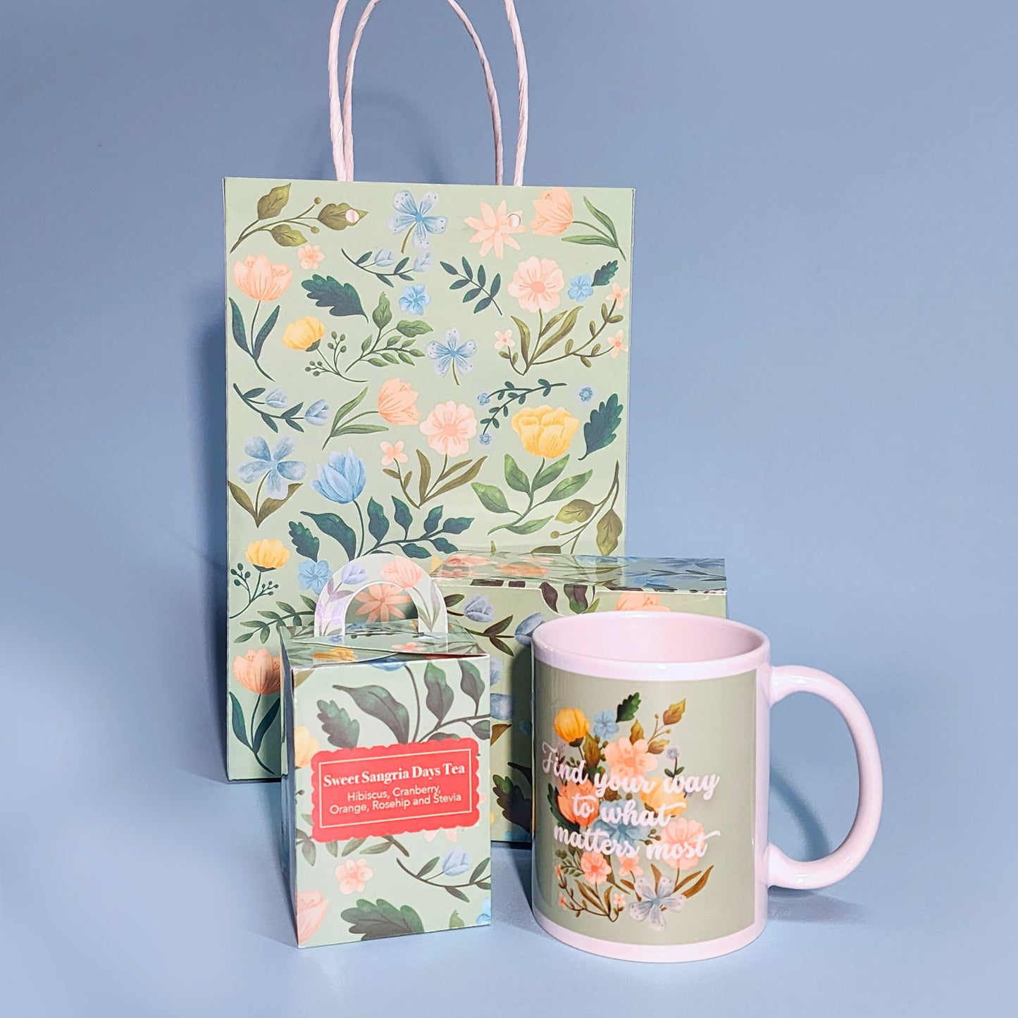 Sage and Petals Gift Bag 1