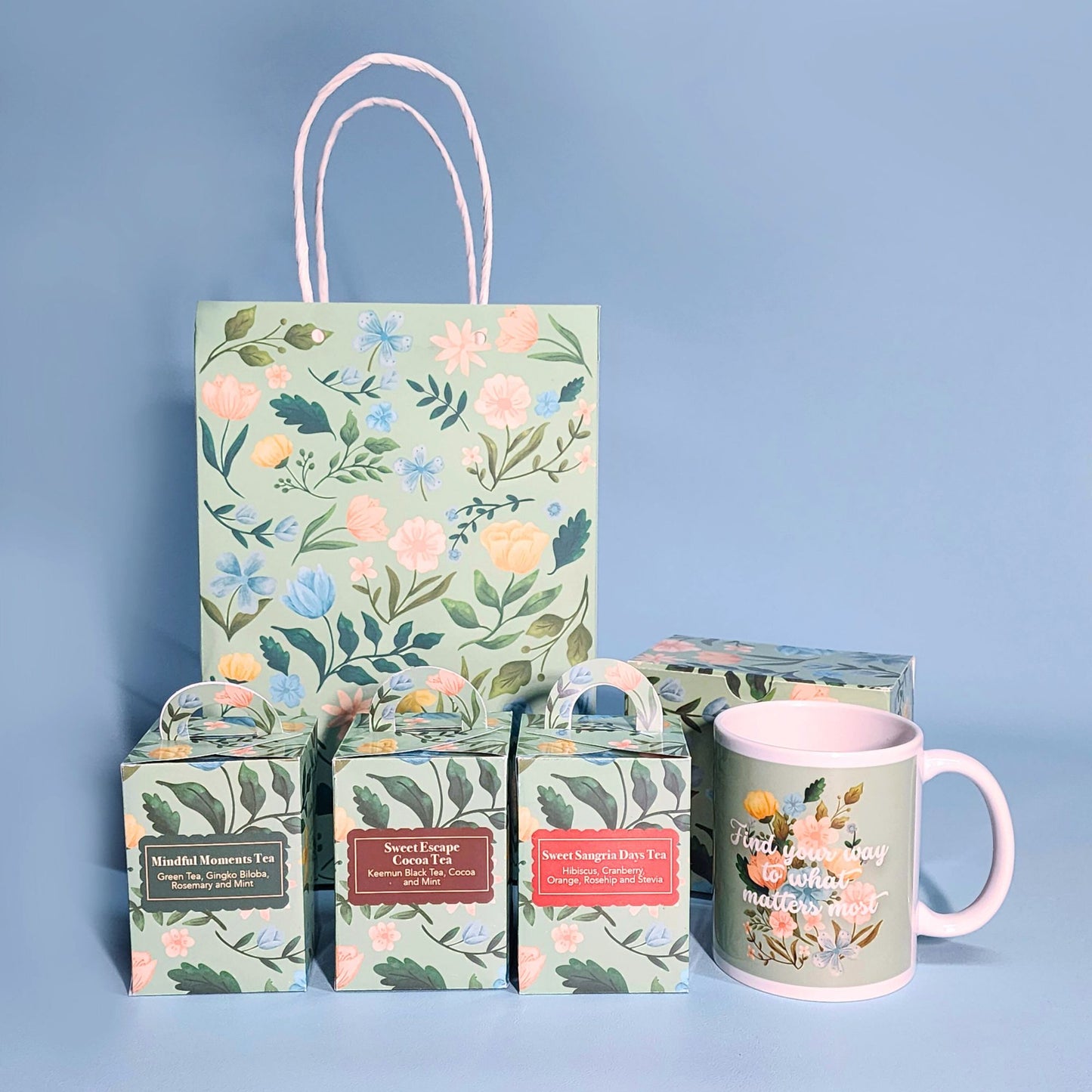 Sage and Petals Gift Bag 3