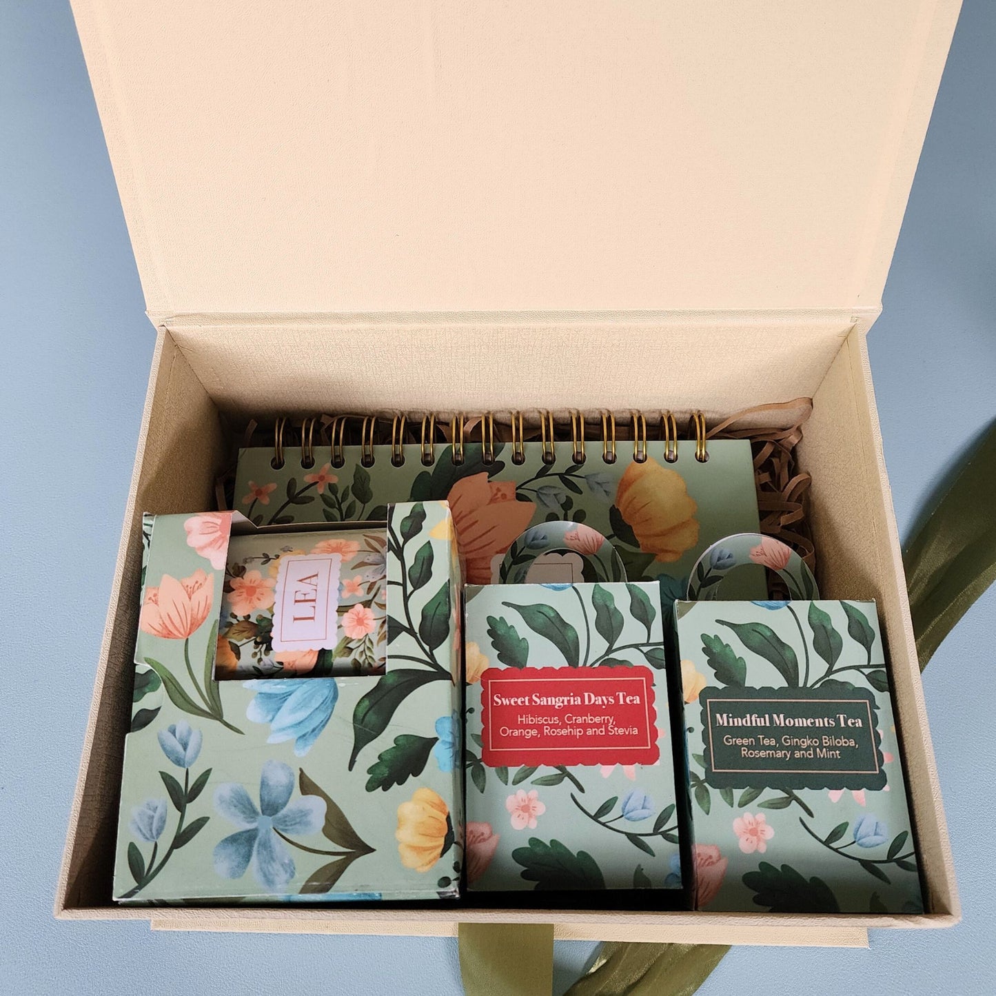 Sage and Petals Journal Gift Box 2