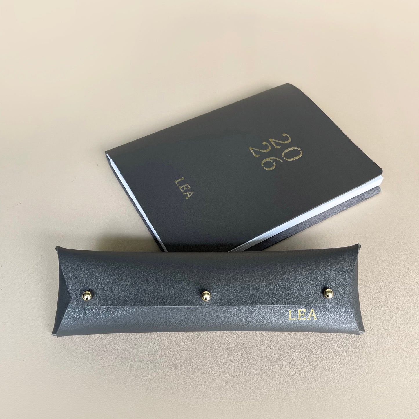 Journal and Pencil Case Set